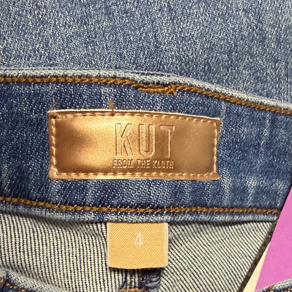 Kut from the Kloth High Rise Blue Jeans - Picture 5 of 6